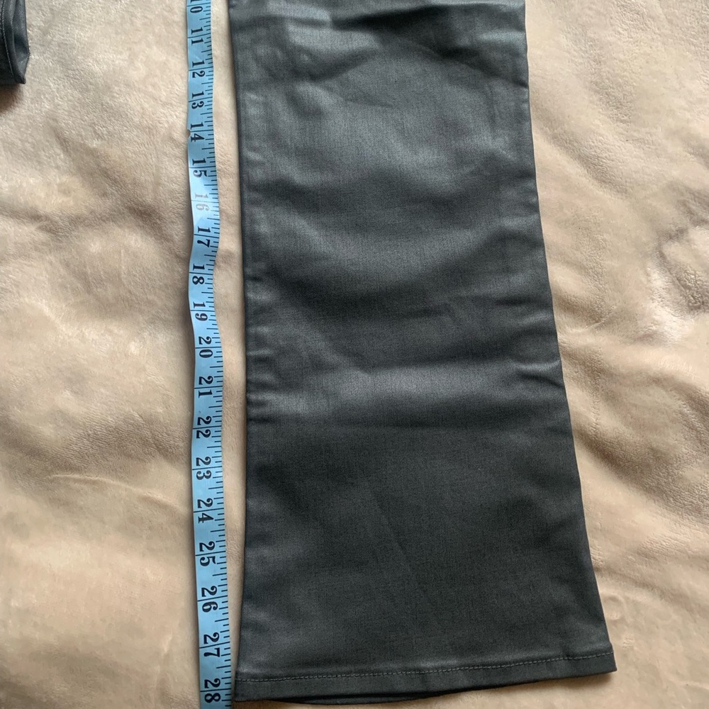 NWT Kut from the Kloth High Rise Kelsey Fab Ab Ankle Flare In coated gray size 8 - Picture 12 of 12